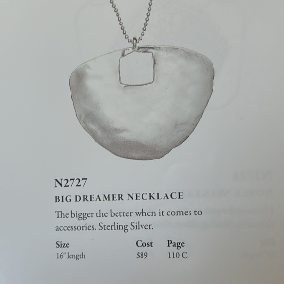 Silpada Sterling Big Dreamer necklace - Picture 5 of 5